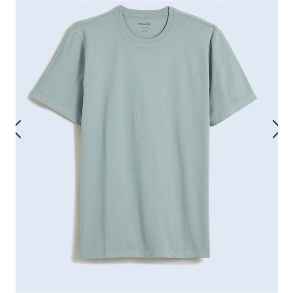 NWT Madewell All Day Casual Short Sleeve Crewneck Tee Shirt Sz XL Dye Flaws - Picture 2 of 8